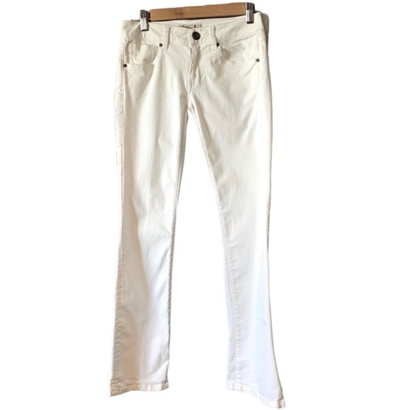 CAbi Denim - CAbi White Baby Boot Jeans Size 0